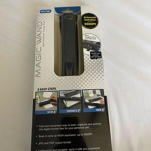 VuPoint Solutions- Magic Wand ST415BU Portable Scanner Blue New